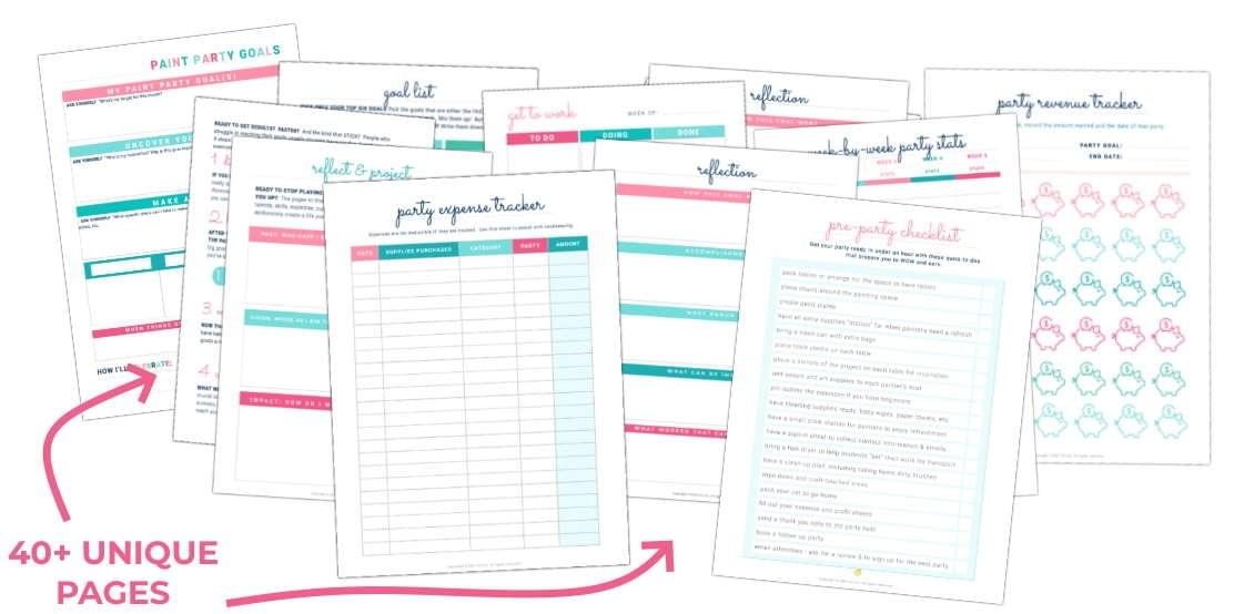 Profitable Paint Party Planner